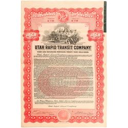 Utah Rapid Transit Co. Bond