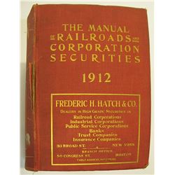 Manual of Railroads and Corporations Securities 1912