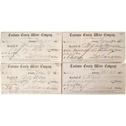 Tuolumne County Water Company Receipts (4)