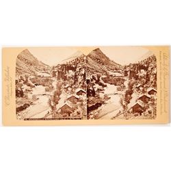 Brownsville Colorado Stereoview