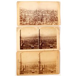Early Leadville CO Stereoviews