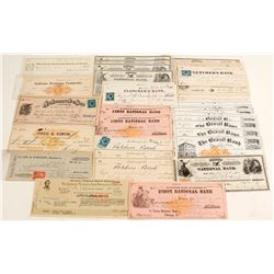 Indiana Check Collection - RN's and nice vignettes