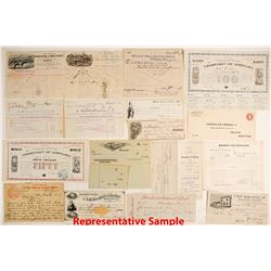 Large Group of Montana Ephemera
