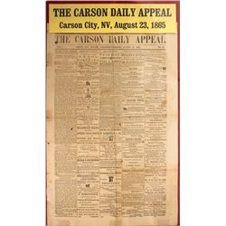 Carson City Daily Appeal Newspaper