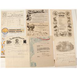 Pictorial Letters & Advertising