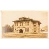 Image 1 : Real Photo Postcard of Springville, Utah High School