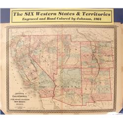 Map of 6 Western States & Territories