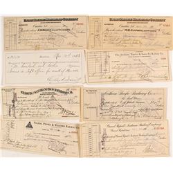 US Railroad Check & Receipt Collection