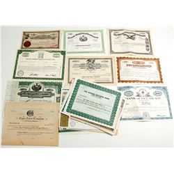 Stock Certificates (approx. 40)