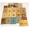 Image 1 : Twenty-one nineteenth century almanacs