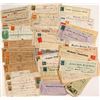 Image 1 : US Check Collection w/ Adhesive Revenue Stamps