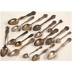 US Sterling Silver Spoons (16)