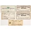 Image 1 : California c. 1870's-1881 Stocks (5)