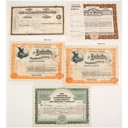 Colorado Mining and Bank Stocks (5)