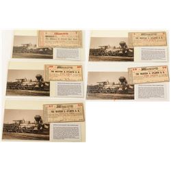 "The General" Railway Scrip and Postcard Set