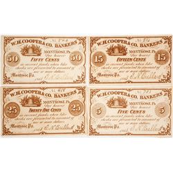 W.H. Cooper & Co. Bankers Scrip