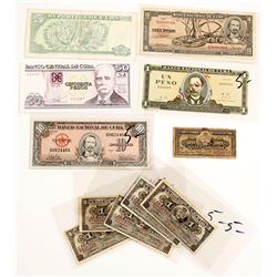 Cuban Currency Collection