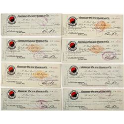 Northern Pacific Railway Checks (8)