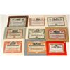 Image 1 : Matted Mostly Railroad Stocks (9)