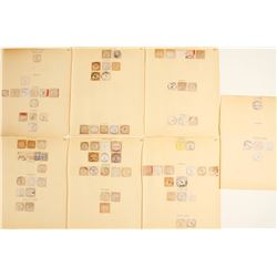 Montana Cut Square Postmarks