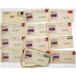 Rail, Bus and Air Flight Postmarks