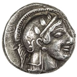 ATTICA: Anonymous, 449-413 BC, AR drachm (4.29g), Athens. EF
