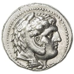 MACEDONIA: Alexander III, the Great, 336-323 BC, AR tetradrachm (17.07g). EF