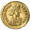 Image 1 : ROMAN EMPIRE: Honorius, 393-423 AD, AV solidus (4.34g), Mediolanum (Milan). VF-EF