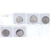 Image 1 : SASANIAN KINGDOM: Khusro II, 591-628, LOT of 5 silver drachms