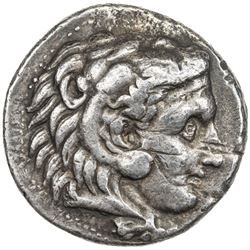 PTOLEMAIS: Ptolemy I, as Satrap, 323-305 BC, AR tetradrachm (16.57g), Memphis or Alexandreia mint. F