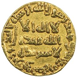 ABBASID: al-Mansur, 754-775, AV dinar (4.19g), NM, AH137. EF