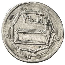 ABBASID: al-Hadi, 785-786, AR dirham (2.79g), Ifriqiya, AH170. VF