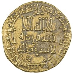 ABBASID: al-Rashid, 786-809, AV dinar (4.24g), NM (Madinat al-Salam), AH191. VF-EF