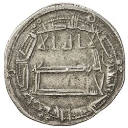 ABBASID: al-Amin, 809-813, AR dirham (2.85g), Bukhara, AH193. VF
