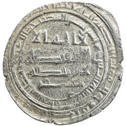 ABBASID: al-Mu'tamid, 870-892, AR dirham (3.28g), Mah al-Kufa, AH260. VF