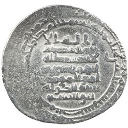 ABBASID: al-Muttaqi, 940-944, AR dirham (3.79g), Nasibin, AH330. VF