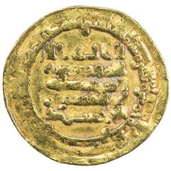 IKHSHIDID: Abu'l-Qasim, 946-961, AV dinar (3.42g), Filastin (Palestine), AH335. VF
