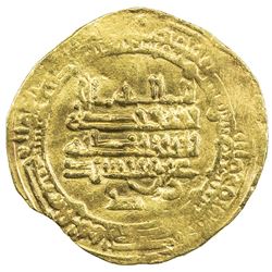 IKHSHIDID: 'Ali b. al-Ikhshid, 961-966, AV dinar (3.29g), Filastin (Palestine), AH355. F-VF