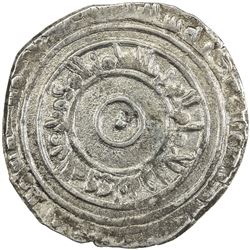 FATIMID: al-'Aziz, 975-996, AR 1/2 dirham (1.39g), al-Mahdiya, AH382. VF-EF