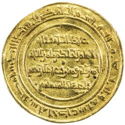 FATIMID: al-Hakim, 996-1021, AV dinar (4.11g), Misr, AH411. VF
