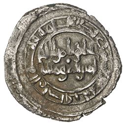 FATIMID: al-Hakim, 996-1021, AR 1/2 dirham (1.41g), al-Mansuriya, DM. VF