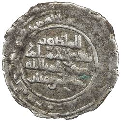 FATIMID: al-Hakim, 996-1021, AR dirham (1.31g), al-Mahdiya, AH38(6?). F-VF