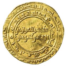 FATIMID: al-Zahir, 1021-1036, AV dinar (4.18g), Dimashq, AH413. VF