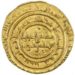 FATIMID: al-Zahir, 1021-1036, AV dinar (4.24g), al-Mansuriya, AH425. EF