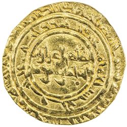 FATIMID: al-Zahir, 1021-1036, AV dinar (3.86g), al-Mansuriya, AH425. VF-EF