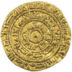 FATIMID: al-Mustansir, 1036-1094, AV dinar (3.70g), Misr, AH451. VF