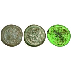 FATIMID: LOT of 3 jetons/weights