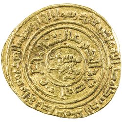AYYUBID: al-Nasir Yusuf I (Saladin), 1169-1193, AV dinar (6.01g), al-Qahira, AH586. VF