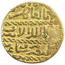 BURJI MAMLUK: Barsbay, 1422-1438, AV ashrafi (3.28g), al-Qahira, DM. F-VF
