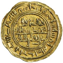 SULAYHID: al-Mukarram Ahmad, 1081-1091, AV dinar (2.40g), 'Adan, AH475. EF